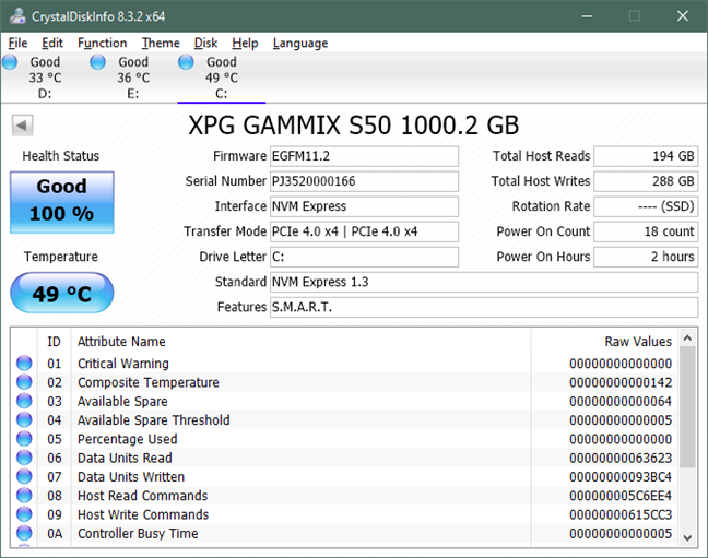 Review ADATA XPG Gammix S50: Lightning-fast SSD for gamers!
