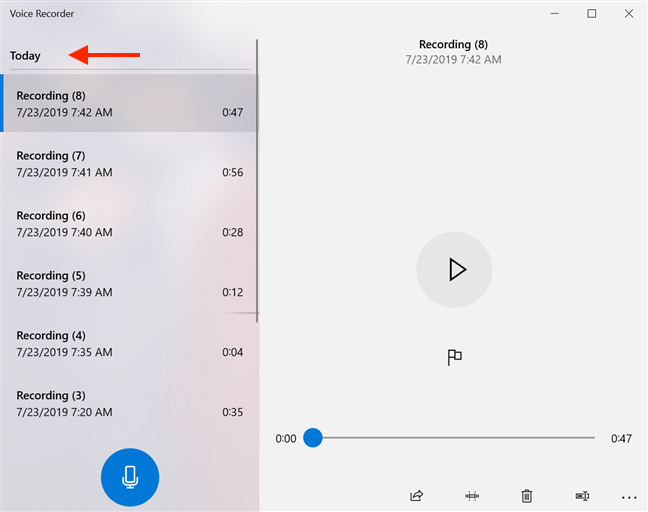 How to use the Voice Recorder in Windows 10 to record audio