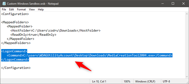 How to configure Windows Sandbox (run apps/scripts, share folders, etc.)