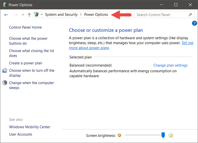 9 ways to access the power plans in Windows