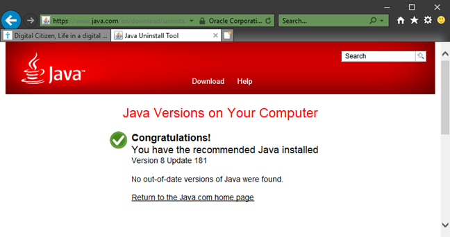 How to enable Java in all the major web browsers