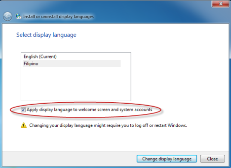 Install & Change to a New Display Language in Windows 7 Home & Pro