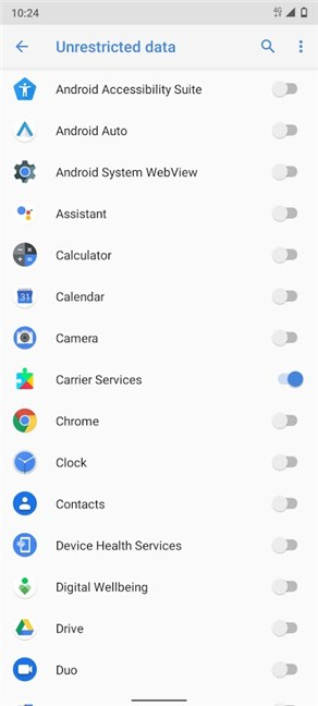 The Android Data Saver and how to enable it