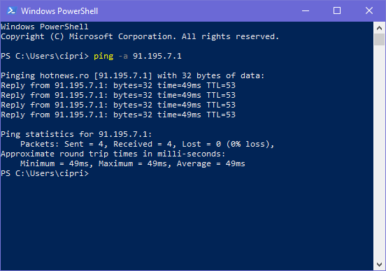 What is the ping command? What is ping in apps and games? How to use ping, in Windows?