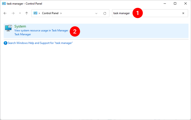 How to open the Task Manager in Windows 11 and Windows 10