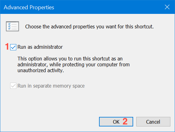 13 ways to use Run as administrator in Windows 10