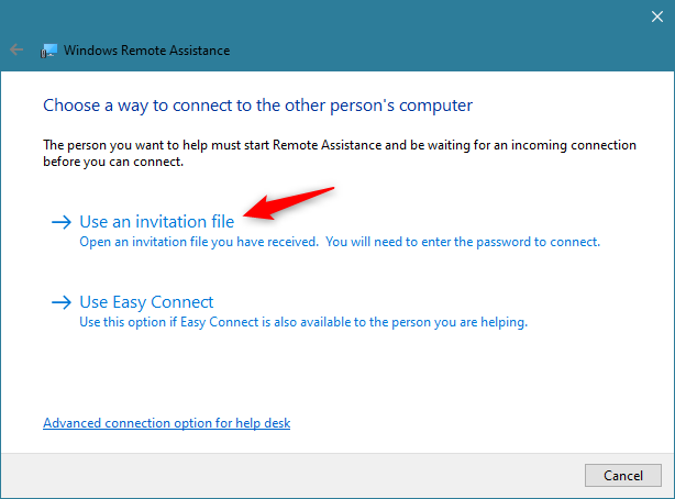 Provide remote support to Windows 10 users with Windows Remote Assistance