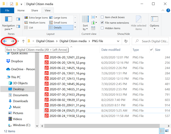 How to sort, group, and filter files & folders in Windows 10s File Explorer