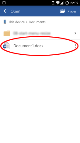 How To Open Documents In Microsoft Word For Android