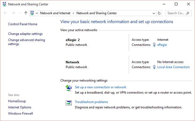 Simple questions: What is the Network and Sharing Center in Windows?