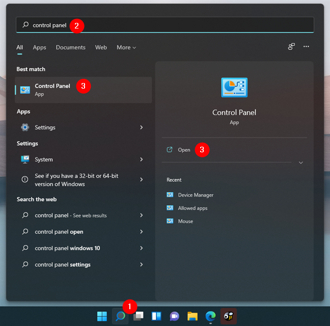 17 ways to open Control Panel in Windows 11 and Windows 10