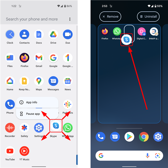 Adding Home screen shortcuts on Android 12: all you need to know!