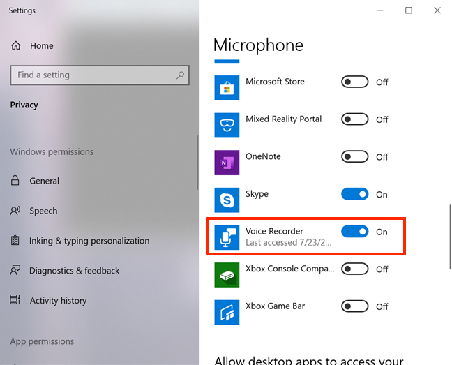 How to use the Voice Recorder in Windows 10 to record audio