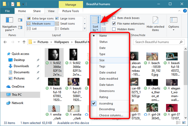 10 ways to view files like a Pro, in File Explorer