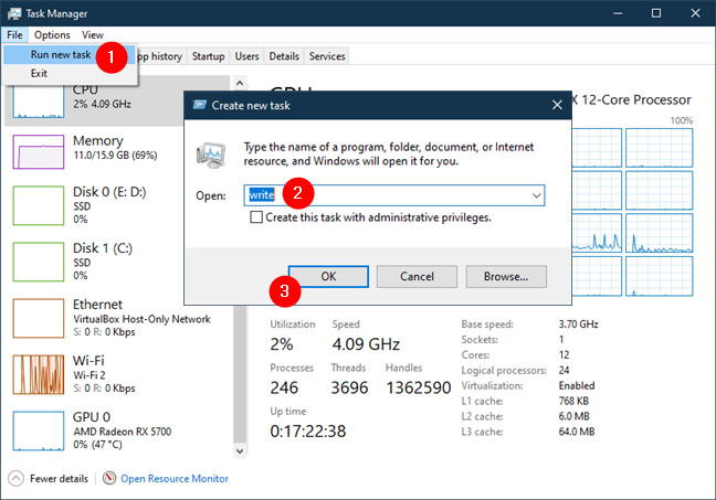 How to open WordPad in Windows (9 ways)