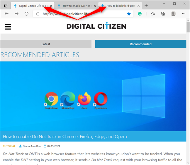 12 ways to manage tabs in Microsoft Edge