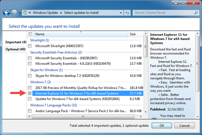 How to download and install Internet Explorer 11 for Windows