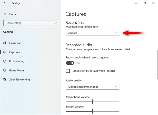 How can I record my gameplay on a Windows 10 PC?