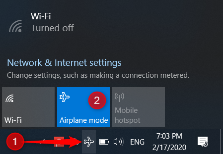 Windows 10s Airplane mode: 3 ways to turn it Off or On!