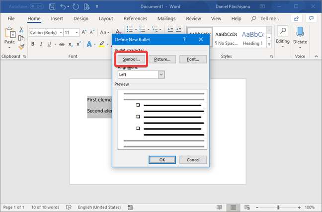 Create checklists with check boxes, and how to edit them, in Microsoft Word