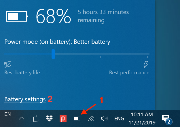 7 ways to adjust the screen brightness in Windows 10