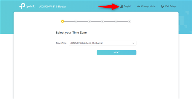 How to change the language on your TP-Link Wi-Fi 6 router