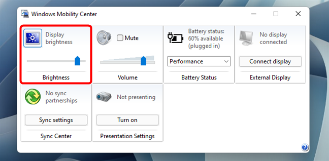 8 ways to adjust the brightness in Windows 11