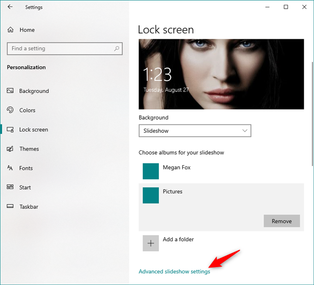 6 ways to change the Lock Screen in Windows 10 (wallpapers, icons, ads, etc.)