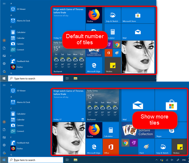 10 ways to organize and change the Windows 10 Start Menu