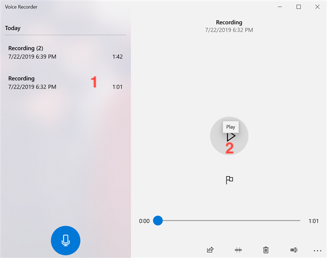 How to use the Voice Recorder in Windows 10 to record audio