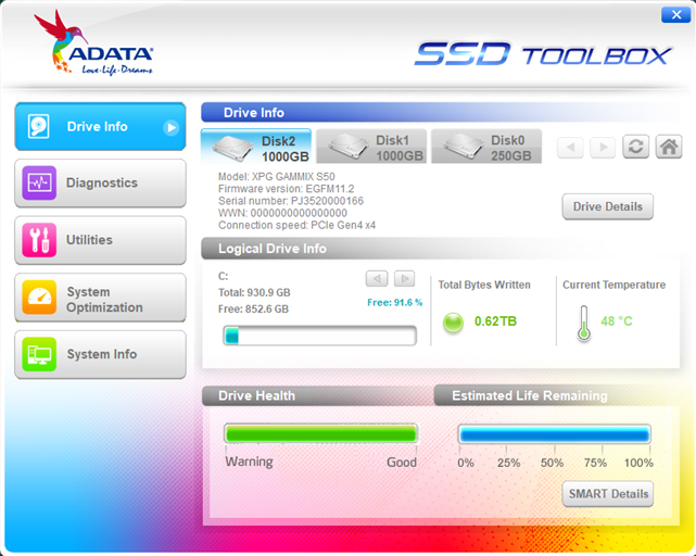 Review ADATA XPG Gammix S50: Lightning-fast SSD for gamers!
