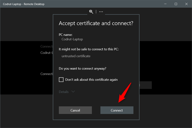 How to use the Microsoft Remote Desktop app to connect to remote PCs