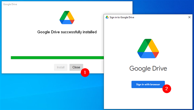 How to add Google Drive to File Explorer