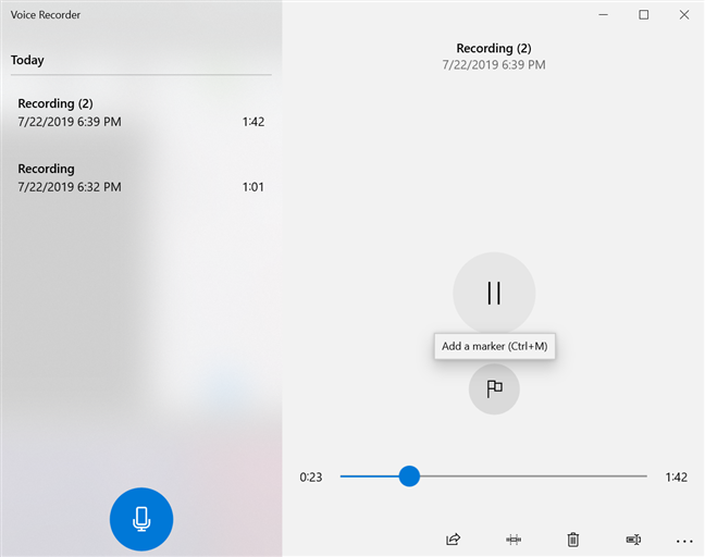 How to use the Voice Recorder in Windows 10 to record audio