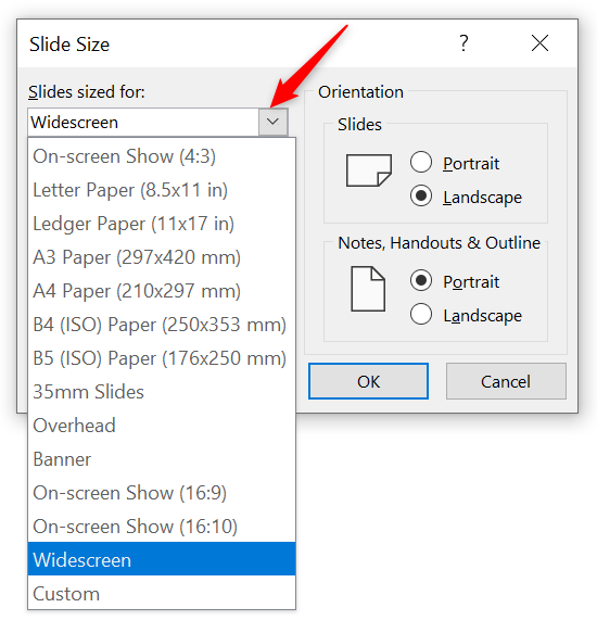 How to change the PowerPoint Slide Size: All you need to know