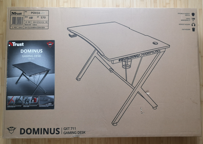 Reviewing the Trust GXT 711 Dominus gaming desk