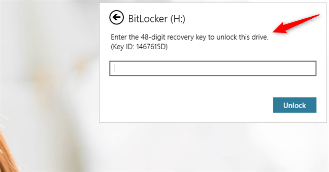 Get access to a BitLocker-encrypted USB drive when you forget its password