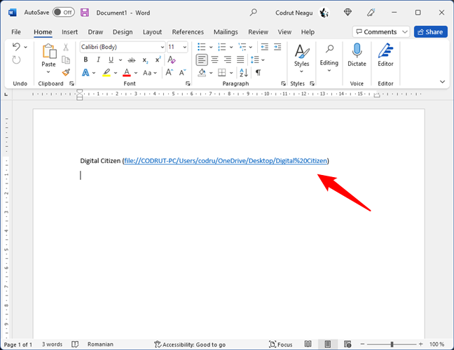 How to create a link to a file or folder in Windows (2 ways)