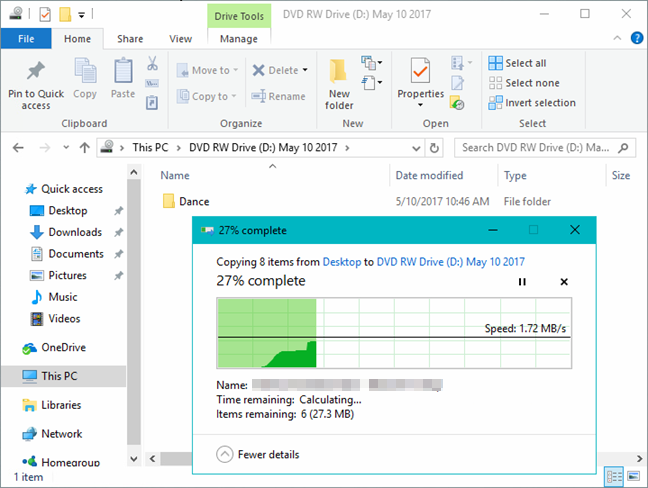 How to burn discs in Windows, using File Explorer or Windows Explorer