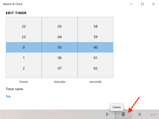 How to use the Windows 10 Timer