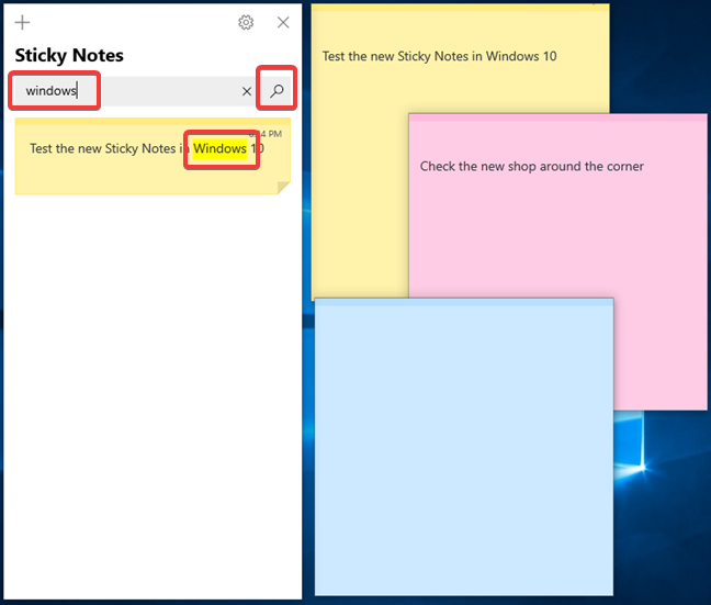 How to use Sticky Notes in Windows 10