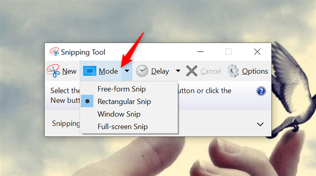 How to use the Snipping Tool for Windows 10 and Windows 7