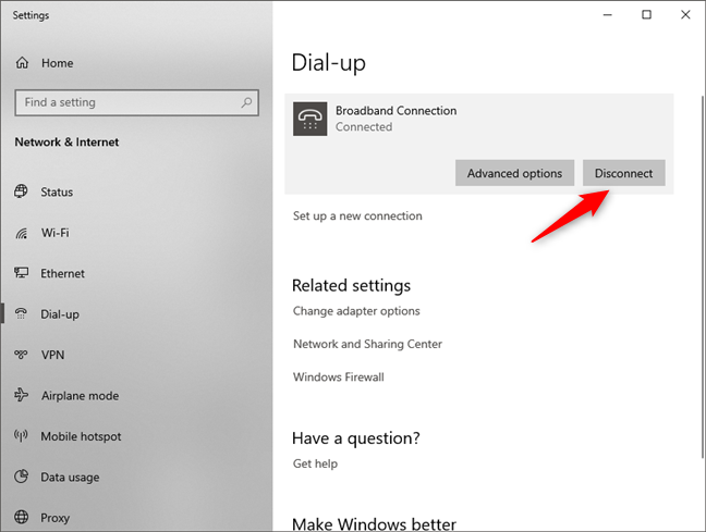 How to set up and use PPPoE internet connections in Windows 10