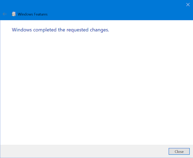 How to add or remove Windows 10 features or components