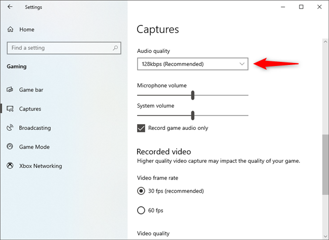 How can I record my gameplay on a Windows 10 PC?