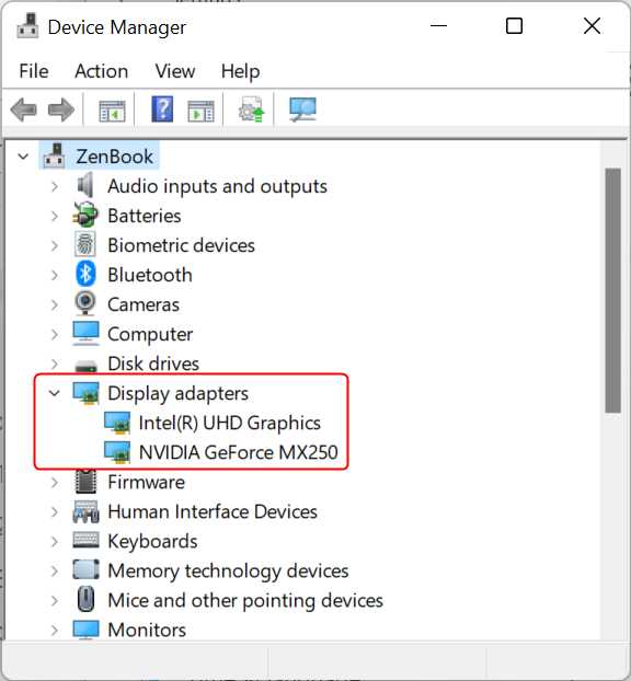 How to choose the default GPU for games or apps in Windows 11