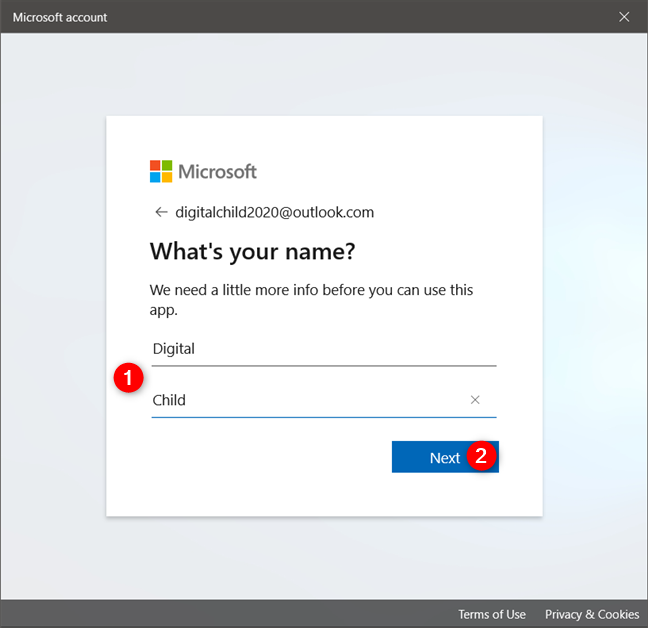 How to add a child account to your Windows 10 PC