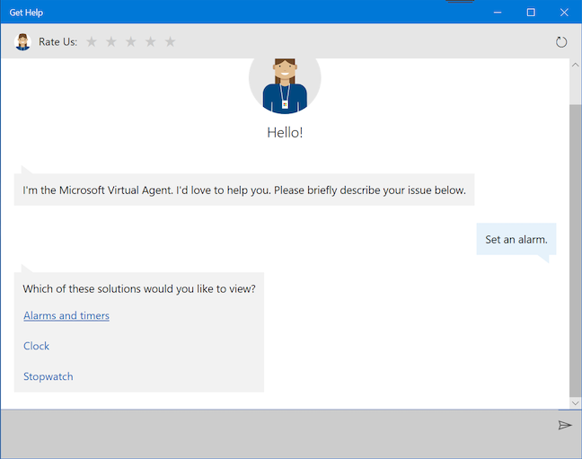 How to use the Get Help app in Windows 10 to contact Microsofts support service