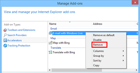 How To Remove, Disable Or Enable Add-ons In Internet Explorer 11