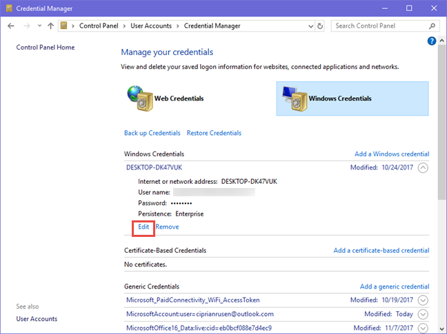 Credential Manager is where Windows stores passwords and login details. Heres how to use it!